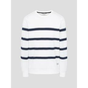 *SSG몰특가**신상30%OFF*[25SS]스트라이프 스웨트 셔츠  아이보리 (BC5141C310)