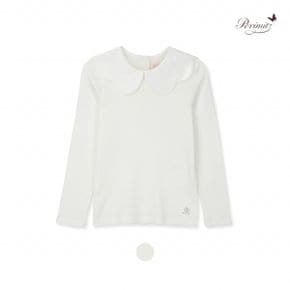 꽃잎카라 골지티셔츠 P2515T180 35 _P382852472