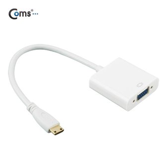 엠지솔루션 [IC768] Coms HDMI컨버터(Mini HDMI-VGA)오디오미지원