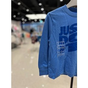 [시흥점] (105~130) 나이키키즈 나이키온더무브긴팔티셔츠 A251TS159P BL 블루