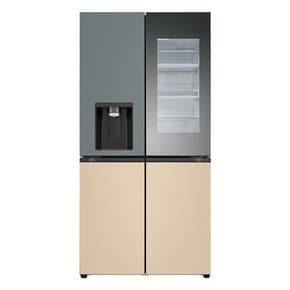 [LG전자공식인증점] LG 디오스 얼음정수기 냉장고 오브제컬렉션 W824FBS472S [820L]