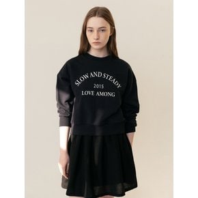 A BACK RIBBON SWEATSHIRT_NAVY