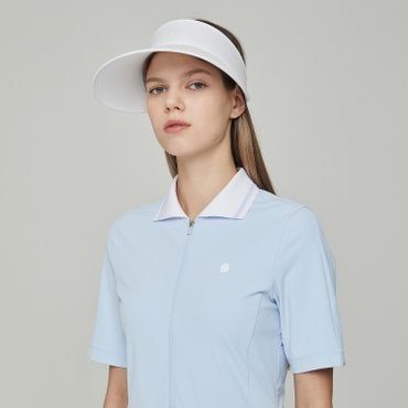 BOSS GOLF 더블 B 와이드 바이저 WOMAN WHITE