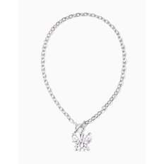 AFTERLIFE 나비 팬던트 체인 목걸이 실버 PENDANT CHAIN NECKLACE SILVER