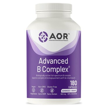 AOR 에이오알 활성 어드밴스드 비타민 B 컴플렉스 180정 AOR Advanced B Complex