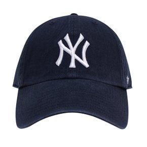 47브랜드 MLB 엠엘비 NY 뉴욕양키스 클린업 빅 로고 볼캡 모자 다크블루 B-RGW17GWS-HM