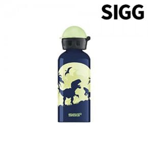 SIGG 지그 키즈 워터보틀 0.4L 400ml 글로우 문 다이노스