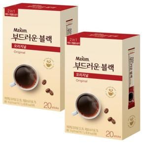 맥심 오리지날 부드러운 블랙 40T (20개입x2개) (S11478597)