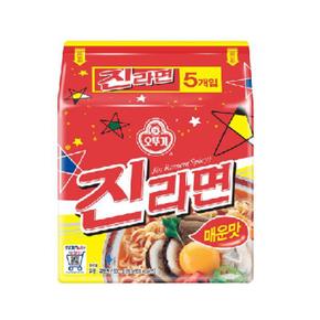 [오뚜기] 진라면 매운맛 120g x 20개 bt (S10574850)