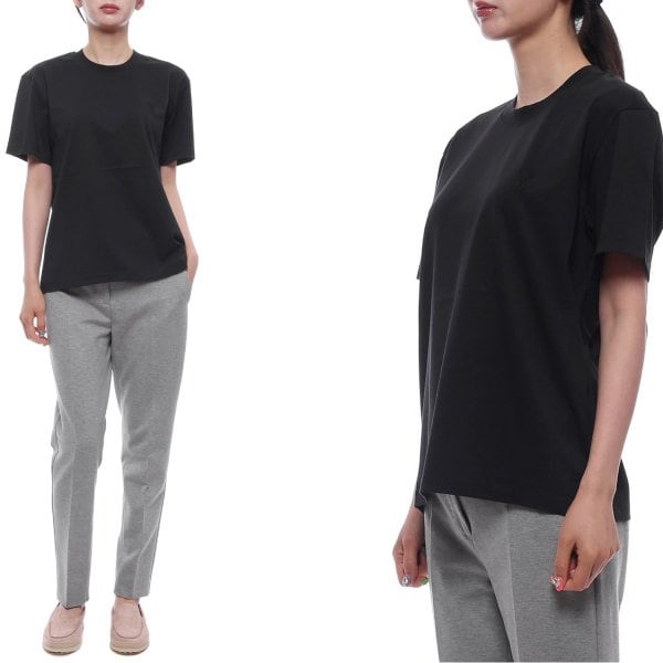[부산점] 25SS 여성 하트 로고 반팔티셔츠 (BFUTS003 724 001 W 25S)