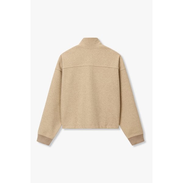 지퍼 넥 소프트 저지 맨투맨 7115440X00102