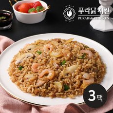 [푸라닭] 블랙알리오 갈릭새우 볶음밥 230g 3팩