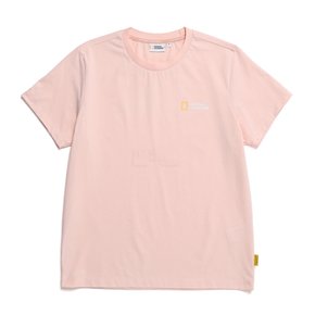 N232WTS610 여성 쿨맥스 스몰 로고 반팔 티셔츠 PINK