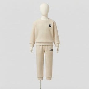 노스페이스 키즈 키즈 고 투 세트 CREAM_BEIGE NM5MS01U