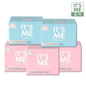 [IT`S ME] 잇츠미 퓨어앤핏 순면감촉 중형 12P x 3팩 + 대형 10P x 2팩