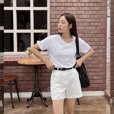 핫핑 [제작] 브이넥t-3종세트 반팔티셔츠H_TS3476