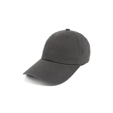 르커스텀 BASIC 16S WHASHED CAP (CHARCOAL)
