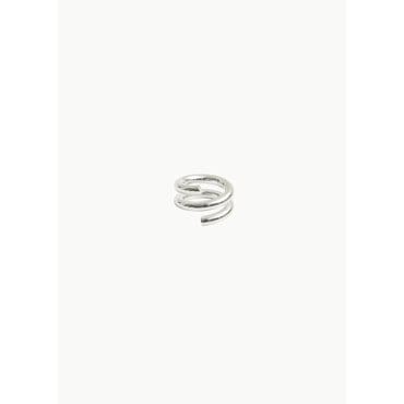 샵아모멘토 올블루스 25PF Coil Ring, Silver