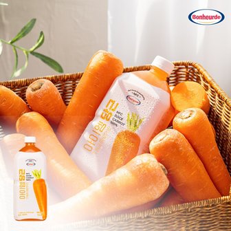  [100% NFC 착즙] 보넬드 아이엠 당근 주스 즙 1L 1개