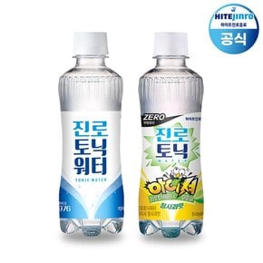 하이트진로 진로  300ml x 12개 + 아이셔청사과 300ml x 12개