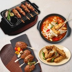 모노키친 [SET]넘버원캠핑(투다리김치오뎅전골653g+통닭다리살꼬치370g+츠쿠네꼬치350g+깻잎고추튀김300g)