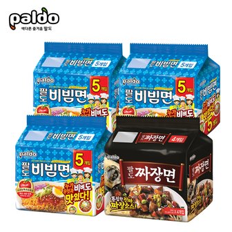 팔도 비빔면130gX15개+짜장면203gX4개