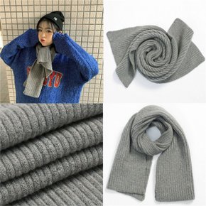 위쉬몰 DT 데일리골지니트목도리(C418H101) 그레이 (S6475787)