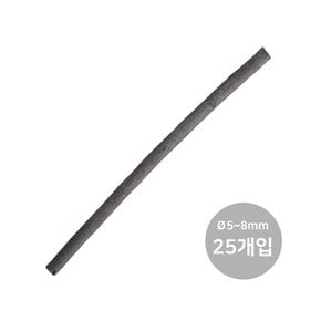 파버카스텔 PITT 모노크롬 천연 목탄 스틱 25입 Ø5~8mm