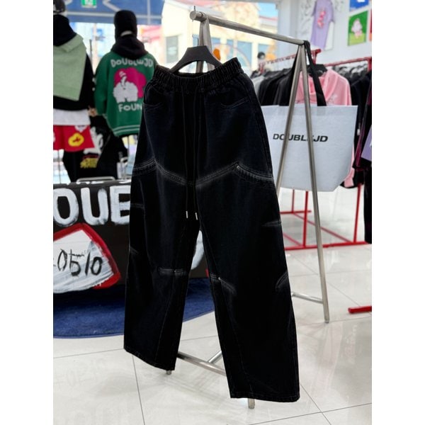 [여주점] 라인워싱데님팬츠,남여공용팬츠, JHZZ80108