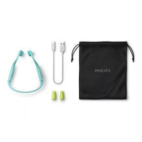 TAK4607 Bluetooth IPX5 []PHILIPS(필립스) 골전도 무선 이어폰 사이즈 조정 가능한 어저스터