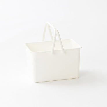 JAJU 자주 쓰는 다용도 바구니 화이트