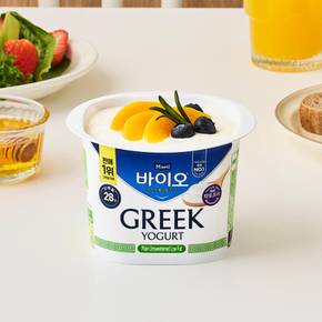 바이오 락토프리 그릭요거트 무가당 플레인 저지방 대용량 400g 3개_냉장