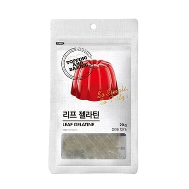  큐원 리프젤라틴 20g