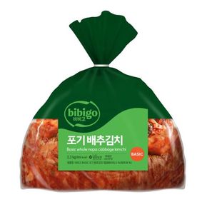 [쓱7클럽]비비고 베이직 포기배추김치 2.3kg
