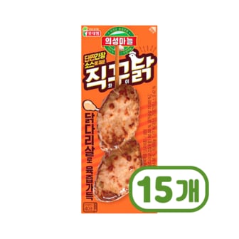  의성마늘직꾸닭 오리지널 닭꼬치 100g x 15개