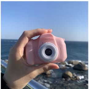 (핑크) 파스텔 카메라 최대48M + SD카드 포함