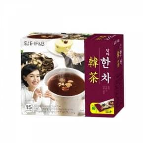 차음료 차 담터 한차 15g×15T X ( 2매입 )