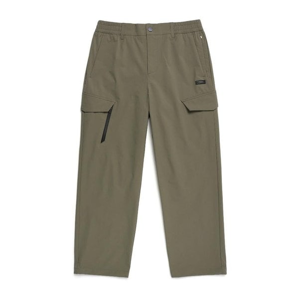 [여주점] N241MPT240 어반시티 아웃포켓 세미와이드 카고 팬츠 카키