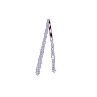 톰브라운 MNL001A 00572 415 4-바 스트라이프 삼선탭 그로그랭 시어서커 넥타이