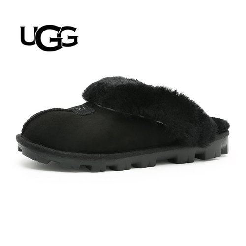 [원사이즈 특가/250size] 어그 코케트 UGG 털슬리퍼 (5125-BLK)