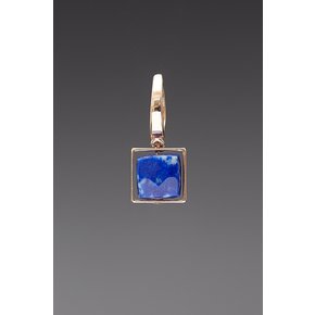 8mm Cube Lapis Lazuli Pendant