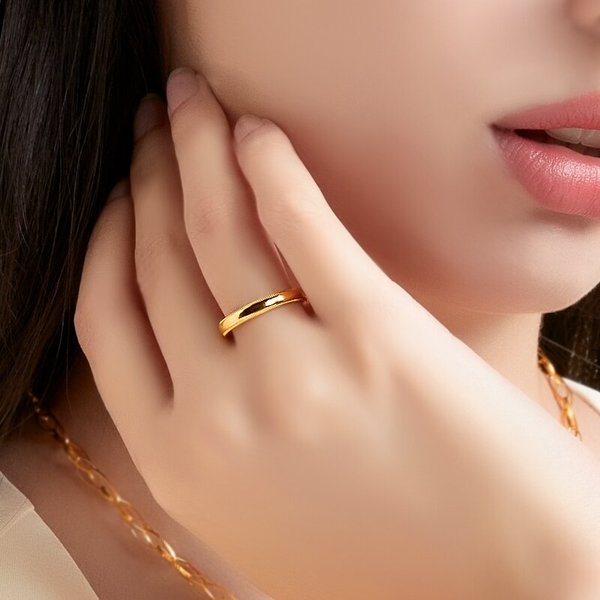 순금 엠버 반지 3.75g