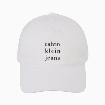 Calvin Klein Jeans ACC 공용 프린트 레터링 로고 볼캡(4G5036G-YAA)