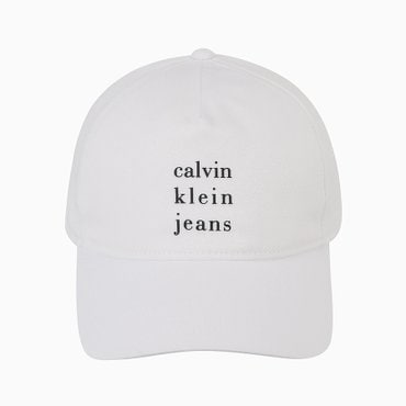 Calvin Klein Jeans ACC 공용 프린트 레터링 로고 볼캡(4G5036G-YAA)