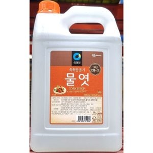  업소용 식당 분식점 식자재 재료 청정원 흰물엿 5kg (W62843E)