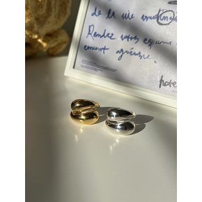 [925silver] Hourglass ring (2color)