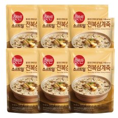 햇반전복삼계죽 420g x 6