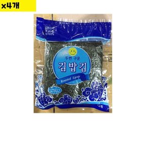 식자재 유통 구운김밥김 유창 100매 200g x4개 (WCC42EF)