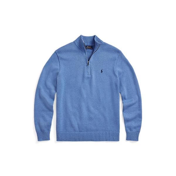 남성 코튼 쿼터 지퍼 스웨터(MNPOSWE16822465400)