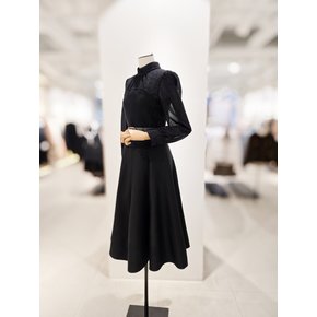 [파주점] [더아이잗컬렉션]글리터 니트패치 원피스 CPAA0OP241